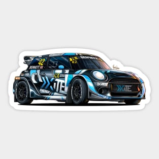 Oliver Bennet Mini WRX Rallycross Sticker